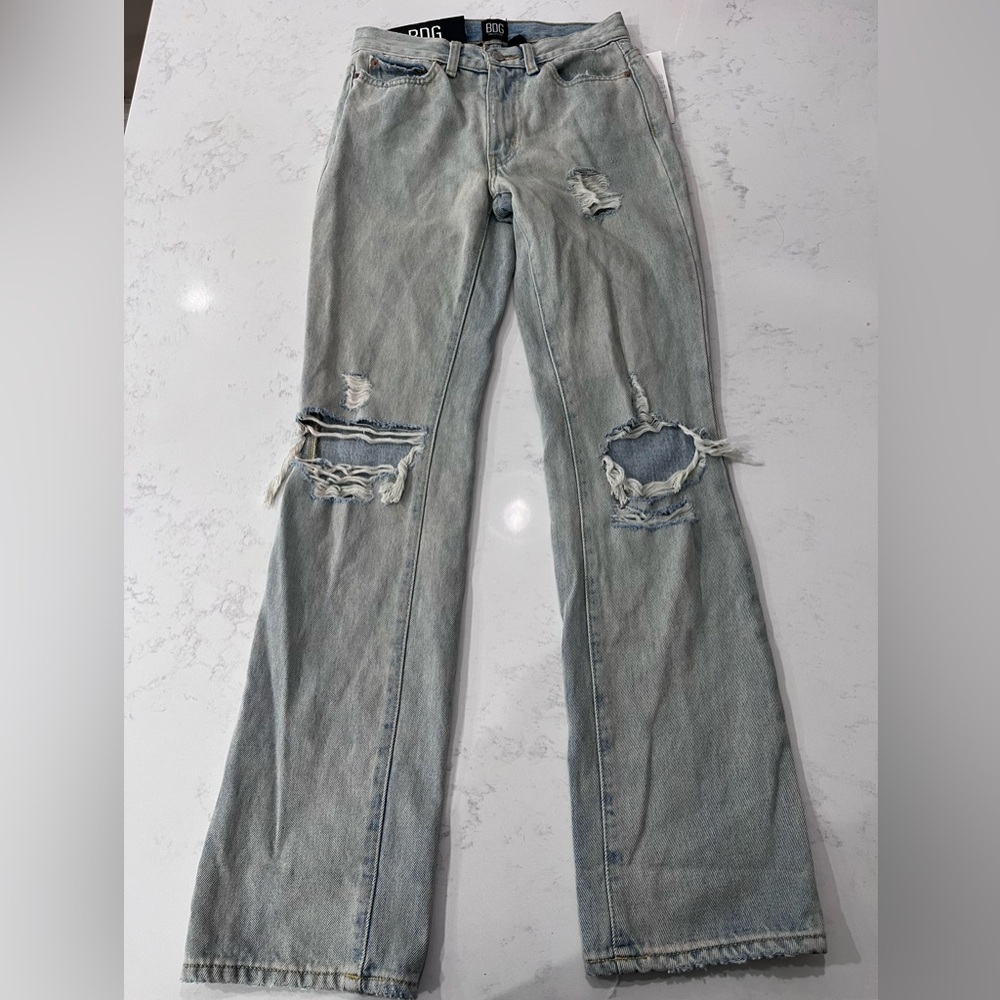 BDG Women's Bootcut Jeans in Light Blue